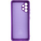 Чехол Silicone Cover Lakshmi Full Camera (A) для Samsung Galaxy A32 4G Фиолетовый / Purple - фото