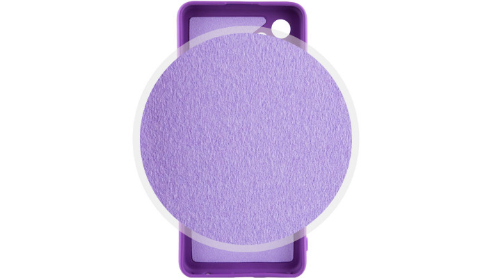 Чохол Silicone Cover Lakshmi Full Camera (A) для Samsung Galaxy A32 4G Фіолетовий / Purple - фото