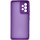 Чехол Silicone Cover Lakshmi Full Camera (A) для Samsung Galaxy A52 4G / A52 5G / A52s Фиолетовый / Purple - фото