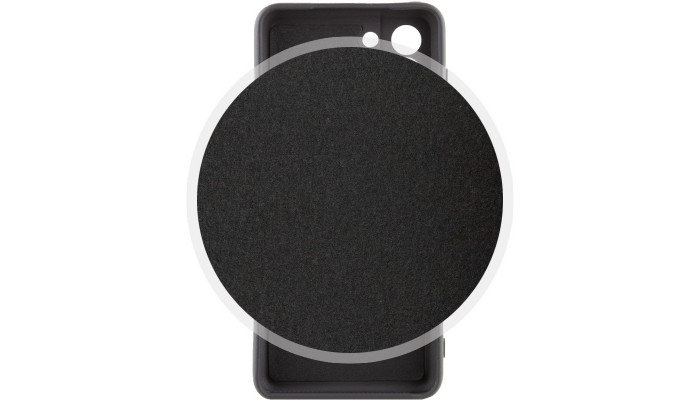 Чехол Silicone Cover Lakshmi Full Camera (A) для Samsung Galaxy S21 FE Черный / Black - фото