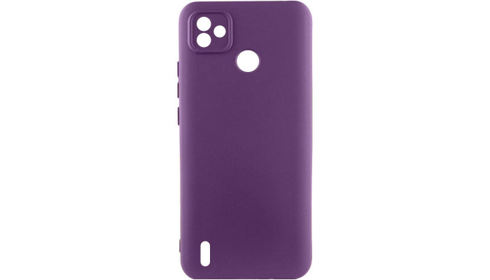 Чехол Silicone Cover Lakshmi Full Camera (A) для TECNO POP 5 Фиолетовый / Purple - фото