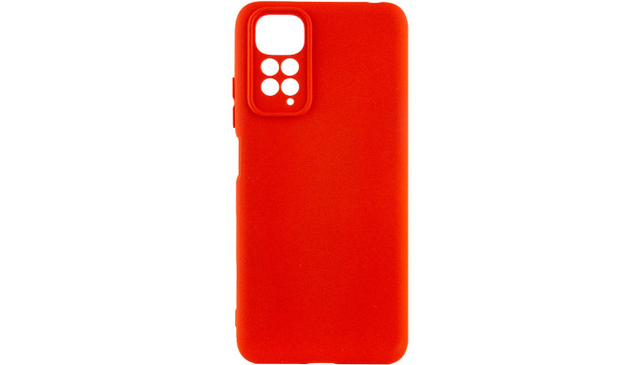 Чехол Silicone Cover Lakshmi Full Camera (A) для Xiaomi Redmi 10 Красный / Red - фото