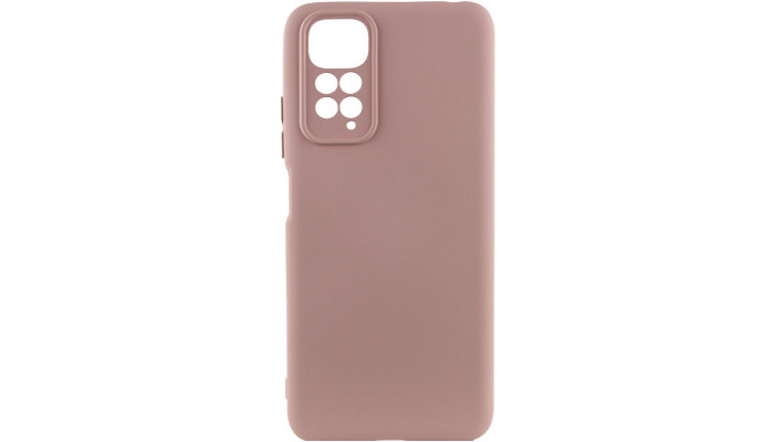 Чохол Silicone Cover Lakshmi Full Camera (A) для Xiaomi Redmi 10 Рожевий / Pink Sand - фото