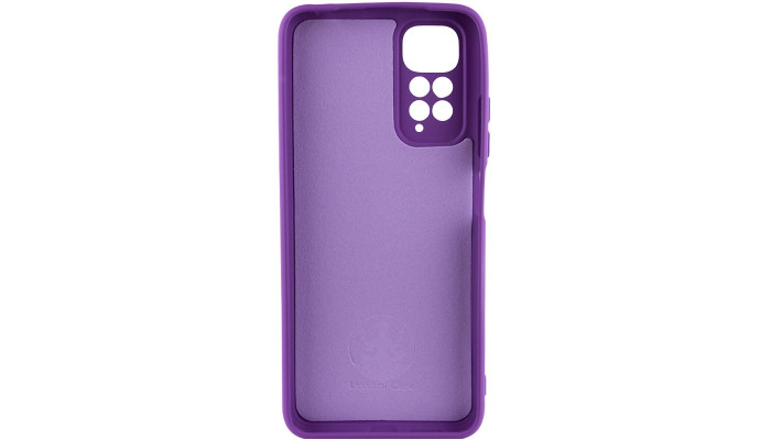 Чохол Silicone Cover Lakshmi Full Camera (A) для Xiaomi Redmi 10 Фіолетовий / Purple - фото