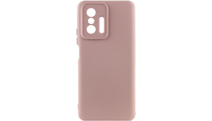 Чохол Silicone Cover Lakshmi Full Camera (A) для Xiaomi 11T / 11T Pro Рожевий / Pink Sand - фото