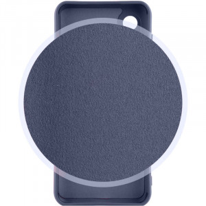 Чохол Silicone Cover Lakshmi Full Camera (A) для Samsung Galaxy S22+ Синій / Midnight Blue