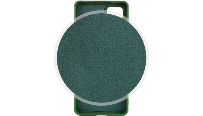Чехол Silicone Cover Lakshmi Full Camera (A) для Xiaomi Redmi Note 11 Pro 4G/5G / 12 Pro 4G Зеленый / Dark green - фото