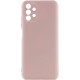 Чехол Silicone Cover Lakshmi Full Camera (A) для Samsung Galaxy A13 4G Розовый / Pink Sand - фото