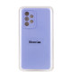 Чехол Silicone Cover Lakshmi Full Camera (A) для Samsung Galaxy A13 4G Сиреневый / Dasheen - фото