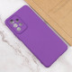 Чехол Silicone Cover Lakshmi Full Camera (A) для Samsung Galaxy A13 4G Фиолетовый / Purple - фото