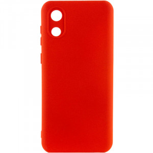 Чехол Silicone Cover Lakshmi Full Camera (A) для Samsung Galaxy A03 Core Красный / Red