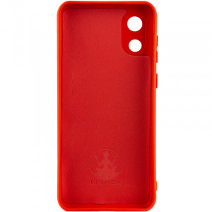 Чехол Silicone Cover Lakshmi Full Camera (A) для Samsung Galaxy A03 Core Красный / Red