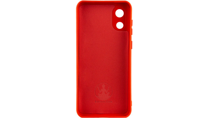 Чехол Silicone Cover Lakshmi Full Camera (A) для Samsung Galaxy A03 Core Красный / Red - фото