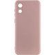 Чохол Silicone Cover Lakshmi Full Camera (A) для Samsung Galaxy A03 Core Рожевий / Pink Sand - фото