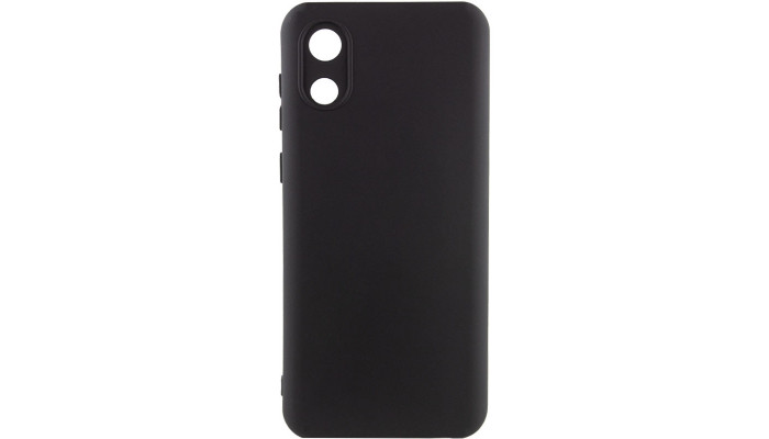 Чехол Silicone Cover Lakshmi Full Camera (A) для Samsung Galaxy A03 Core Черный / Black - фото