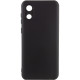 Чохол Silicone Cover Lakshmi Full Camera (A) для Samsung Galaxy A03 Core Чорний / Black - фото