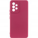 Чехол Silicone Cover Lakshmi Full Camera (A) для Samsung Galaxy A73 5G Бордовый / Marsala