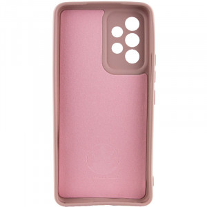 Чехол Silicone Cover Lakshmi Full Camera (A) для Samsung Galaxy A73 5G Розовый / Pink Sand