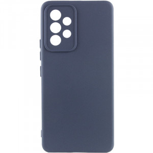 Чохол Silicone Cover Lakshmi Full Camera (A) для Samsung Galaxy A73 5G Синій / Midnight Blue