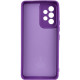 Чохол Silicone Cover Lakshmi Full Camera (A) для Samsung Galaxy A73 5G Фіолетовий / Purple - фото