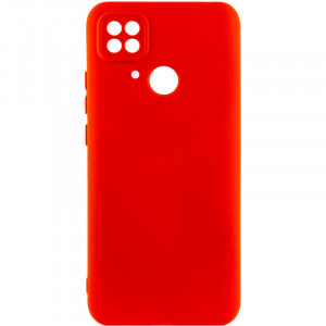 Чехол Silicone Cover Lakshmi Full Camera (A) для Xiaomi Redmi 10C Красный / Red