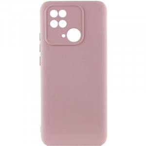 Чехол Silicone Cover Lakshmi Full Camera (A) для Xiaomi Redmi 10C Розовый / Pink Sand