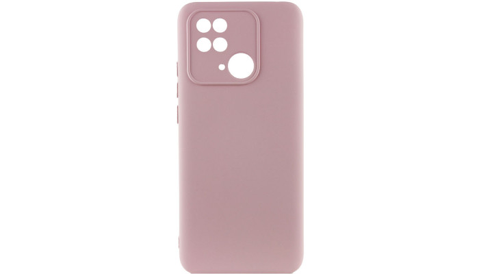 Чехол Silicone Cover Lakshmi Full Camera (A) для Xiaomi Redmi 10C Розовый / Pink Sand - фото