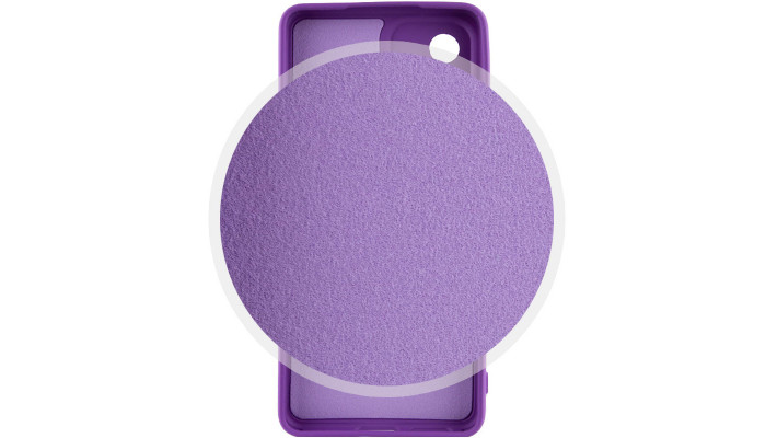 Чехол Silicone Cover Lakshmi Full Camera (A) для Samsung Galaxy A33 5G Фиолетовый / Purple - фото