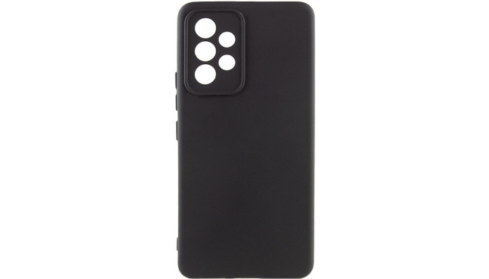 Чехол Silicone Cover Lakshmi Full Camera (A) для Samsung Galaxy A33 5G Черный / Black - фото
