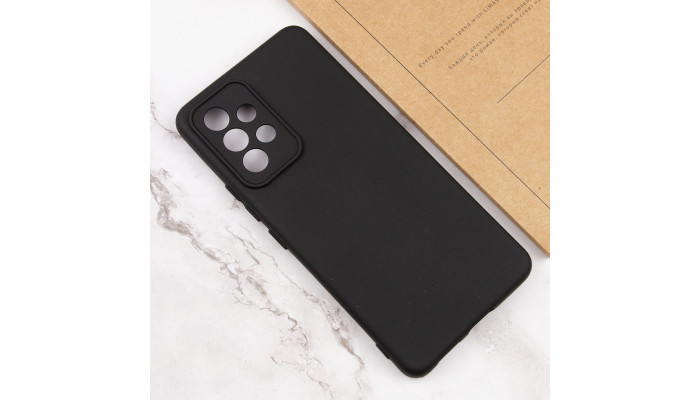 Чехол Silicone Cover Lakshmi Full Camera (A) для Samsung Galaxy A33 5G Черный / Black - фото