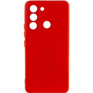 Чохол Silicone Cover Lakshmi Full Camera (A) для TECNO Spark 8C Червоний / Red