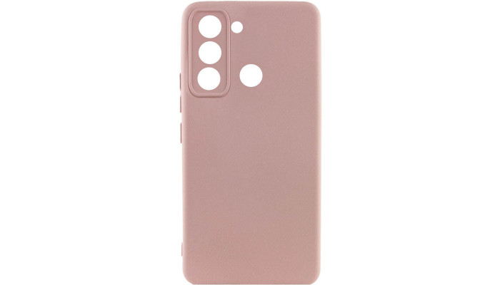 Чохол Silicone Cover Lakshmi Full Camera (A) для TECNO Spark 8C Рожевий / Pink Sand - фото