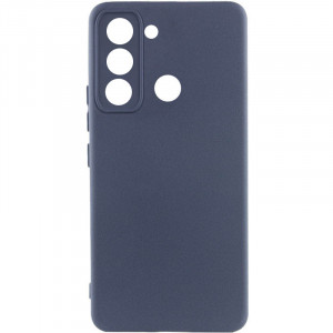 Чохол Silicone Cover Lakshmi Full Camera (A) для TECNO Spark 8C Синій / Midnight Blue