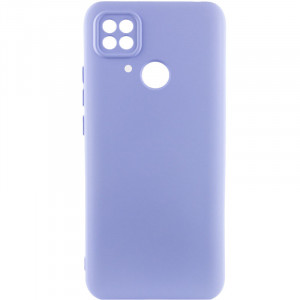 Чехол Silicone Cover Lakshmi Full Camera (A) для Xiaomi Poco C40 Сиреневый / Dasheen