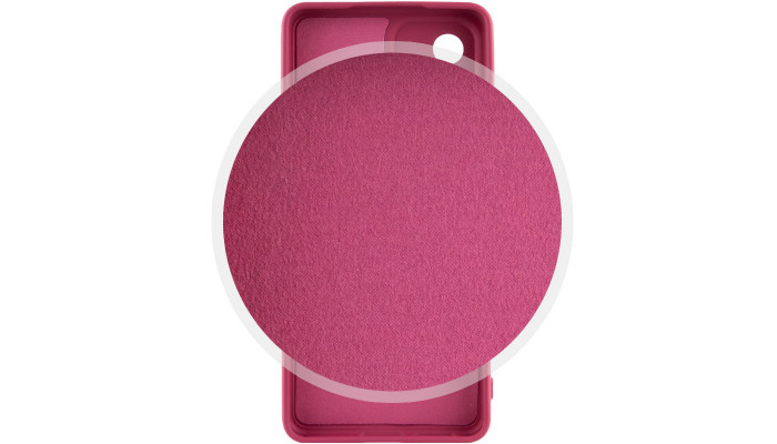 Чохол Silicone Cover Lakshmi Full Camera (A) для Xiaomi Poco M5 Бордовий / Marsala - фото