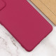 Чохол Silicone Cover Lakshmi Full Camera (A) для Xiaomi Poco M5 Бордовий / Marsala - фото