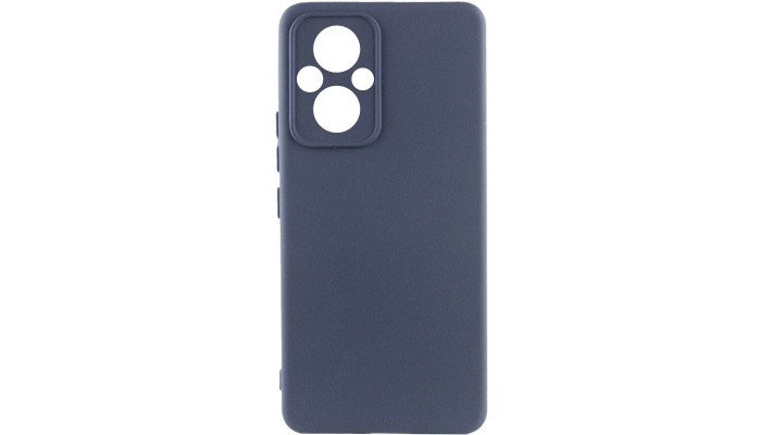 Чехол Silicone Cover Lakshmi Full Camera (A) для Xiaomi Poco M5 Синий / Midnight Blue - фото