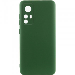 Чохол Silicone Cover Lakshmi Full Camera (A) для Xiaomi 12T / 12T Pro Зелений / Dark green