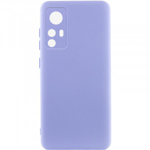 Чохол Silicone Cover Lakshmi Full Camera (A) для Xiaomi 12T / 12T Pro Бузковий / Dasheen