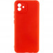 Чохол Silicone Cover Lakshmi Full Camera (A) для Samsung Galaxy A04 Червоний / Red