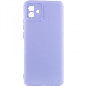 Чехол Silicone Cover Lakshmi Full Camera (A) для Samsung Galaxy A04 Сиреневый / Dasheen