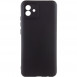 Чехол Silicone Cover Lakshmi Full Camera (A) для Samsung Galaxy A04 Черный / Black