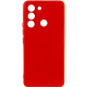 Чехол Silicone Cover Lakshmi Full Camera (A) для TECNO Pop 5 LTE Красный / Red - фото