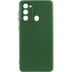 Чохол Silicone Cover Lakshmi Full Camera (A) для Tecno Spark Go 2022 (KG5m) Зелений / Dark green - фото