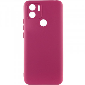 Чохол Silicone Cover Lakshmi Full Camera (A) для Xiaomi Redmi A1+ / Poco C50 / A2+ Бордовий / Marsala