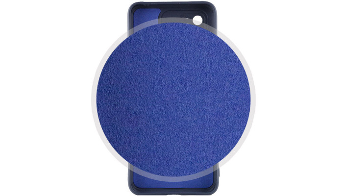 Чохол Silicone Cover Lakshmi Full Camera (A) для Xiaomi Redmi A1+ / Poco C50 / A2+ Синій / Midnight Blue - фото