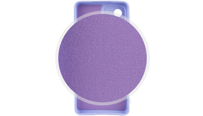 Чохол Silicone Cover Lakshmi Full Camera (A) для Samsung Galaxy S23 Бузковий / Dasheen - фото