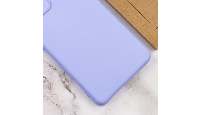 Чохол Silicone Cover Lakshmi Full Camera (A) для Samsung Galaxy S23 Бузковий / Dasheen - фото