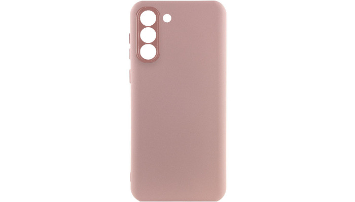 Чохол Silicone Cover Lakshmi Full Camera (A) для Samsung Galaxy S23+ Рожевий / Pink Sand - фото