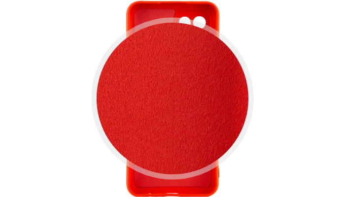 Чехол Silicone Cover Lakshmi Full Camera (A) для Samsung Galaxy A04e Красный / Red - фото